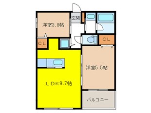 サクラテラス飯倉の物件間取画像